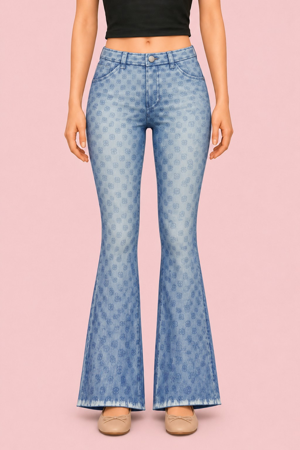 Kayla Jeans custom content (CC) for Sims 4 by serenitycc