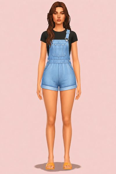 Drift Overall Shorts