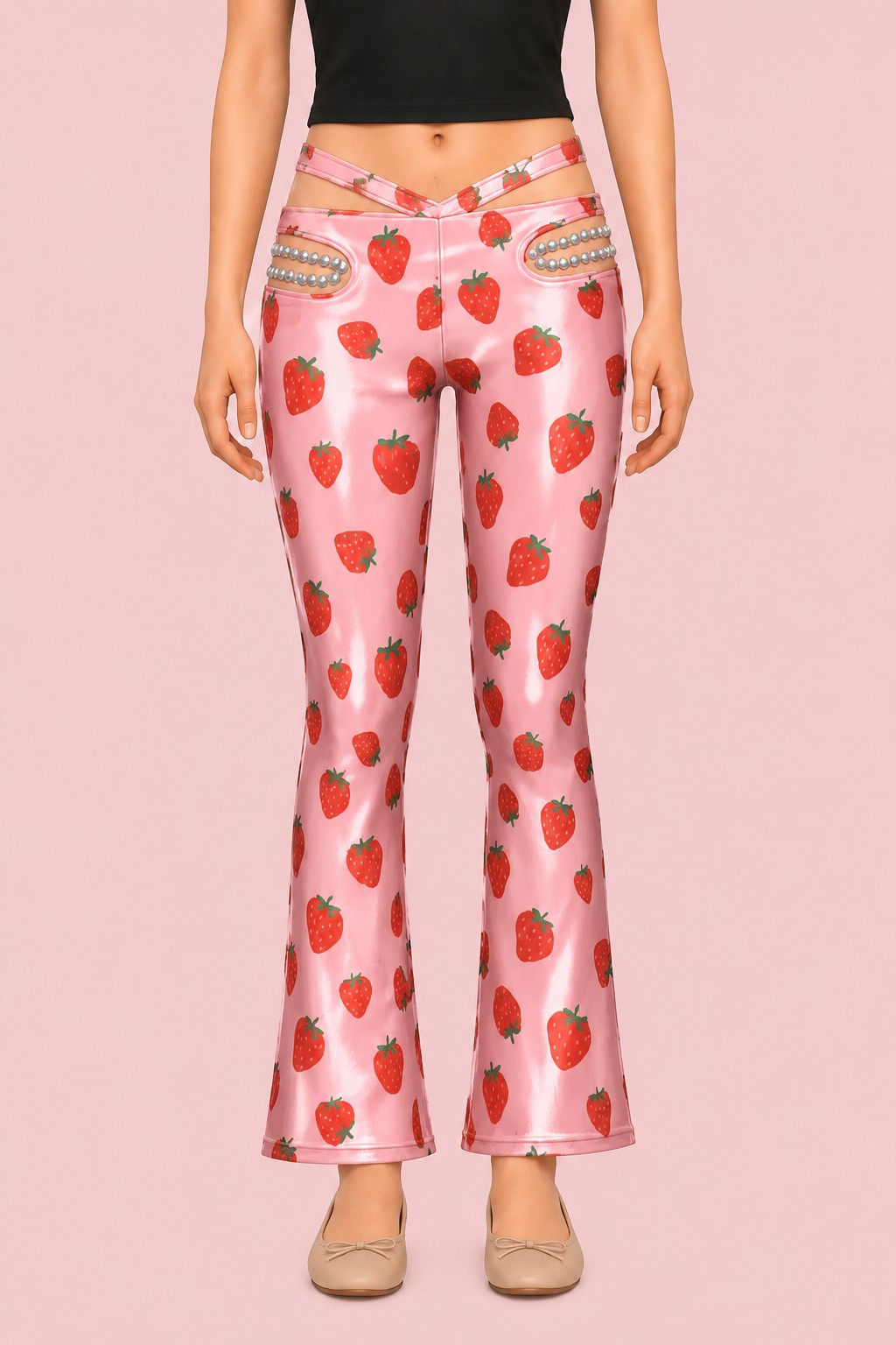 Midnight Kiss Pants custom content (CC) for Sims 4 by trillyke