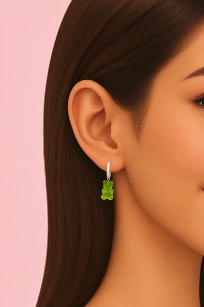 Gummy Bear Earrings custom content (CC) for Sims 4 by joliebean