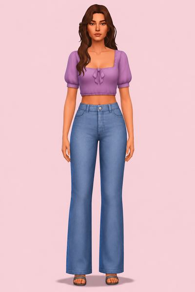 clothing Sims 4 CC — example render