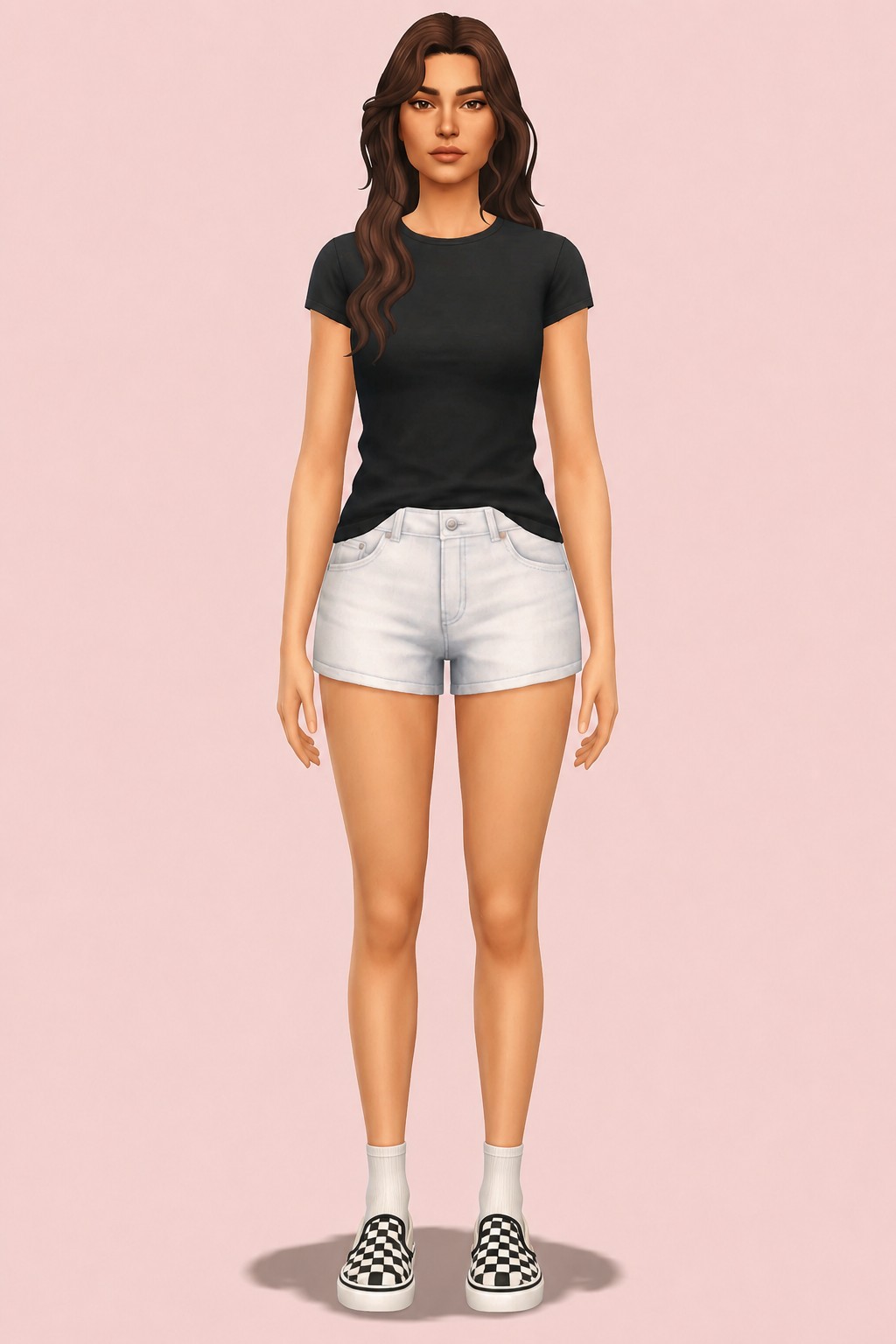 Vani Socks custom content (CC) for Sims 4 by caiocc