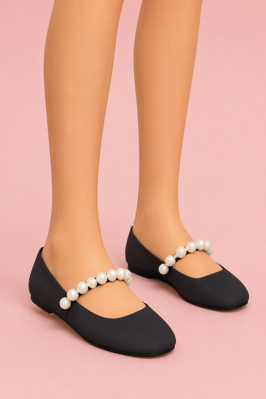 Suede Ballet Flats 01 custom content (CC) for Sims 4 by jiussims