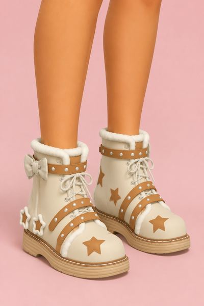 Star Fuzzy Boots 01 custom content (CC) for Sims 4 by jiussims
