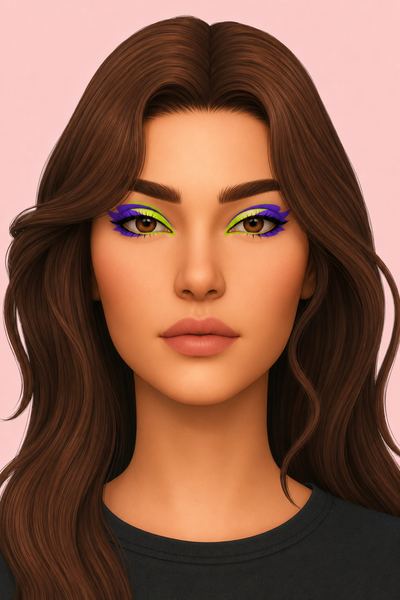 Chaos Eyes custom content (CC) for Sims 4 by saruin