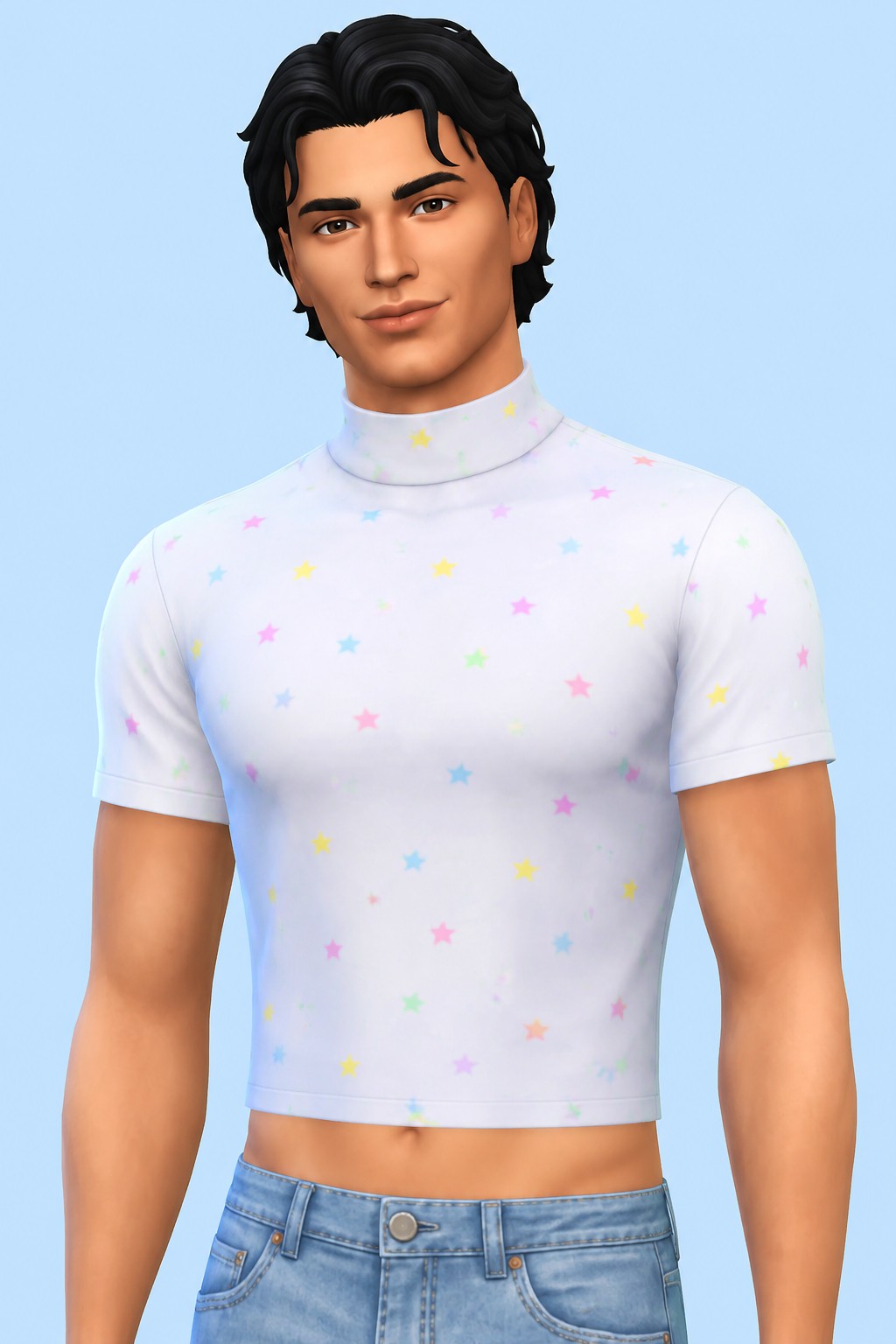 Complex Top custom content (CC) for Sims 4 by saruin