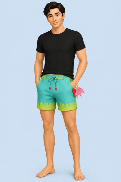 Simple Shorts custom content (CC) for Sims 4 by saruin