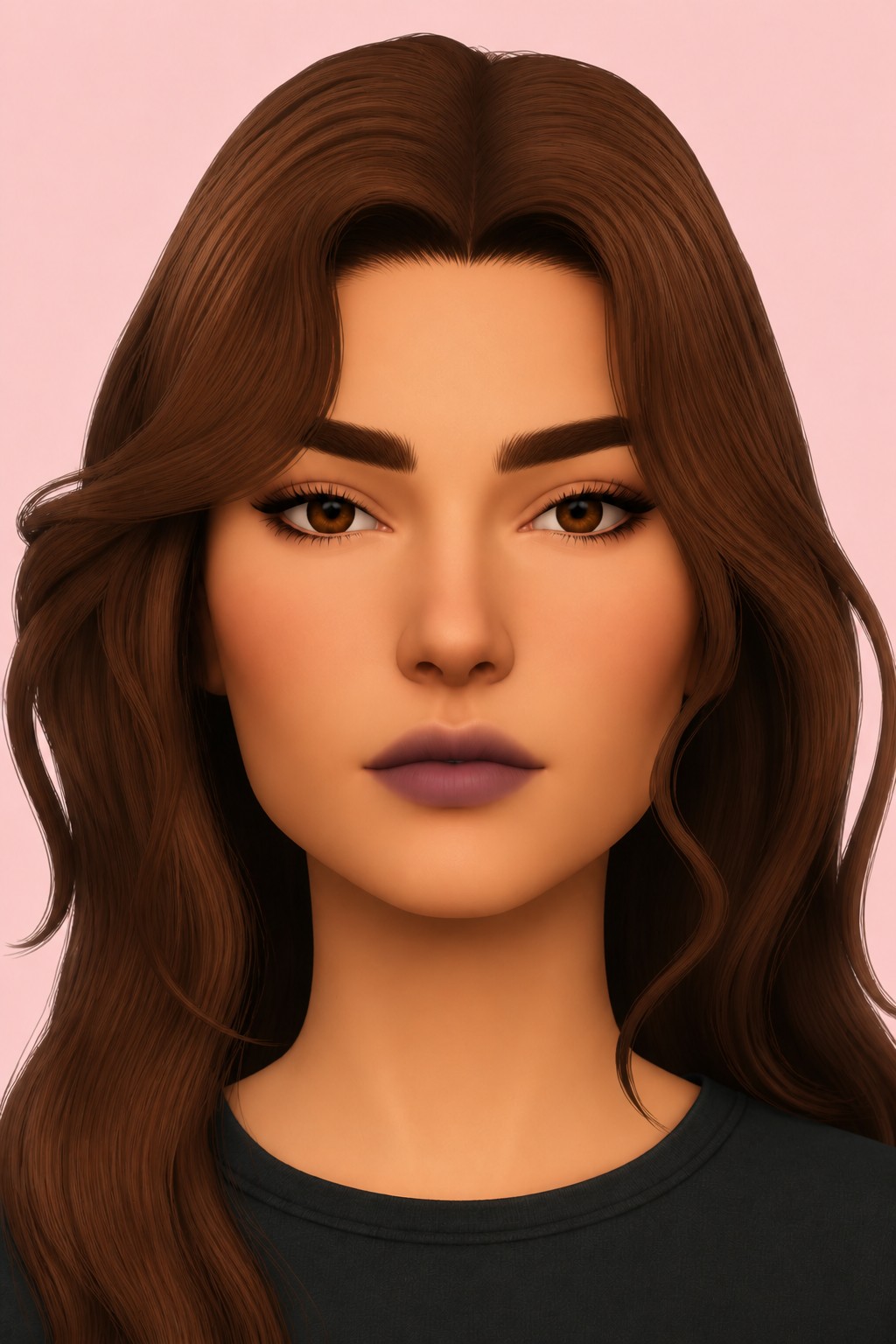 shadow lipstick custom content (CC) for Sims 4 by ladysimmer94