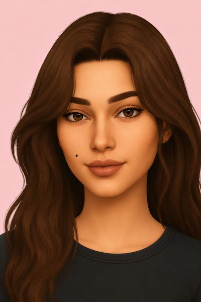 we are the weirdos mister face mole custom content (CC) for Sims 4 by ladysimmer94