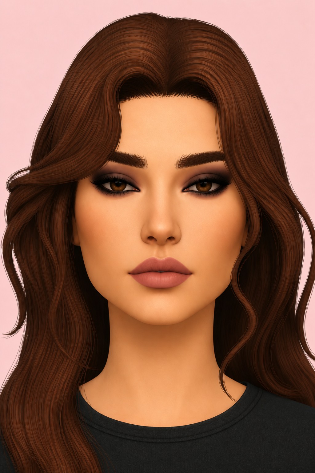 you don't exist eye shadows custom content (CC) for Sims 4 by ladysimmer94