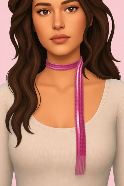 Margaret Scarf custom content (CC) for Sims 4 by ikarisims