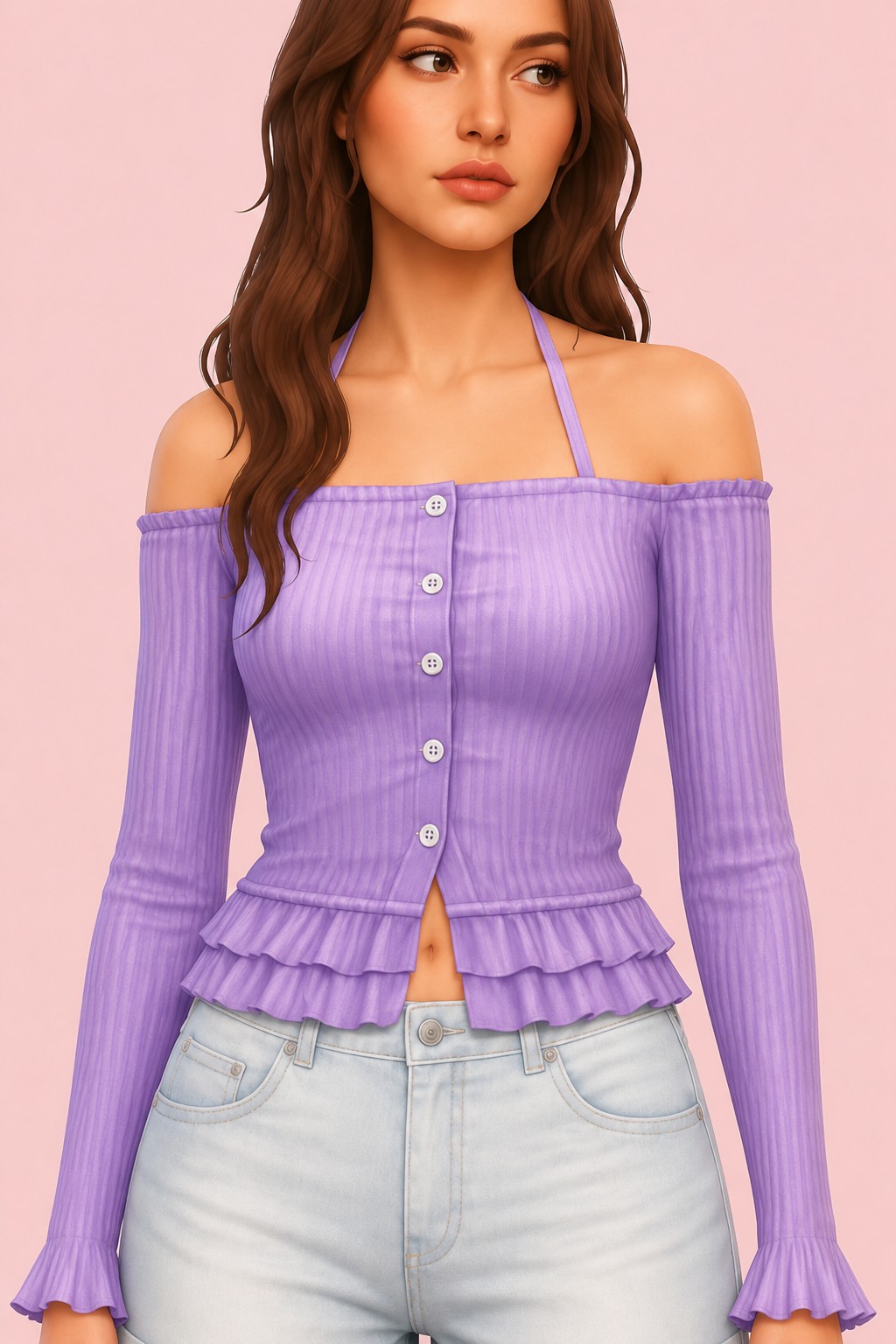 Sweet As Sin Top custom content (CC) for Sims 4 by trillyke
