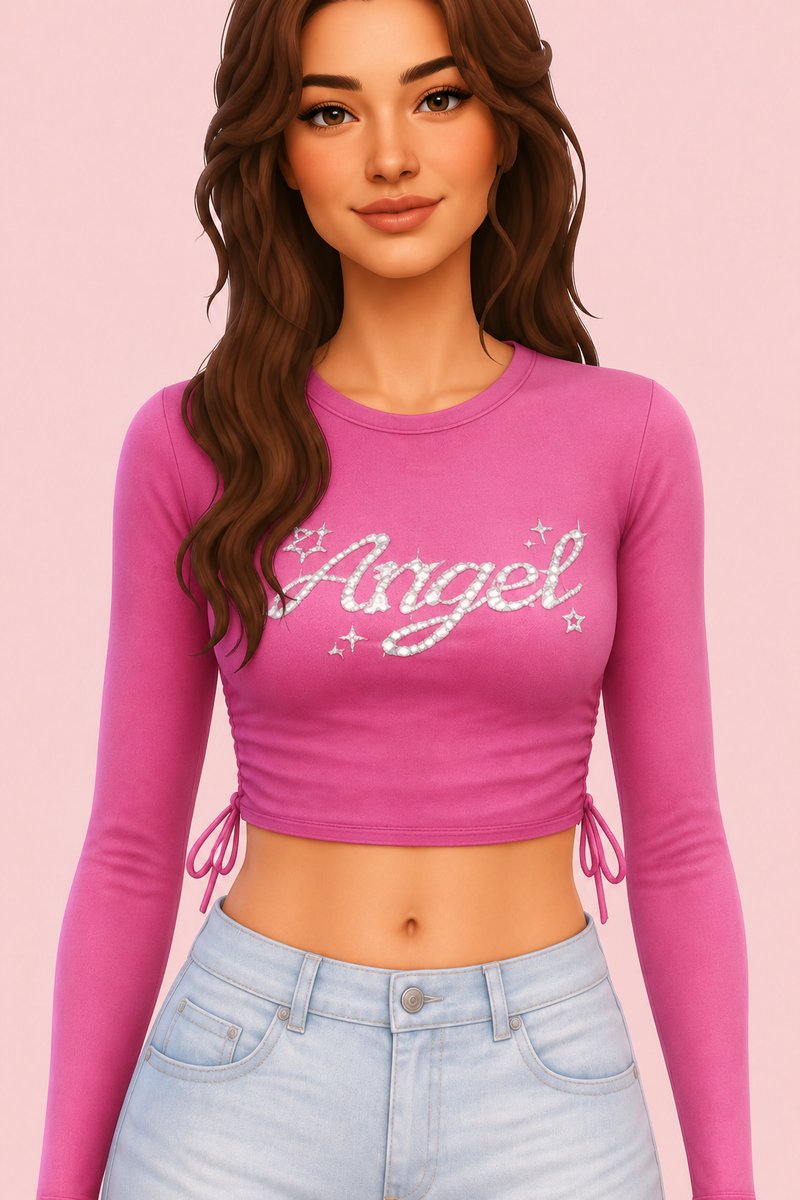 Angel Top custom content (CC) for Sims 4 by trillyke