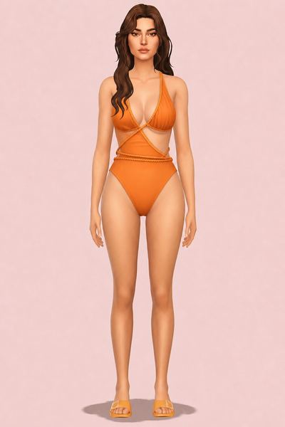 (Early Access) FAB SWIMSUIT P181 (SEP #1) custom content (CC) for Sims 4 by busratr