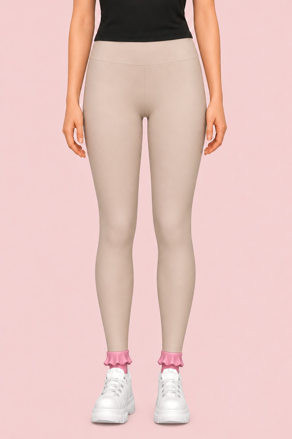 Afterglow Socks custom content (CC) for Sims 4 by trillyke