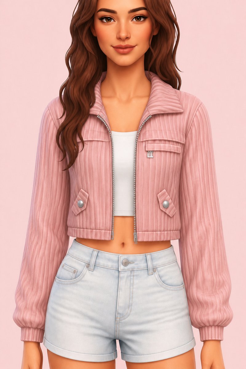 Bad Euphoria Jacket custom content (CC) for Sims 4 by trillyke