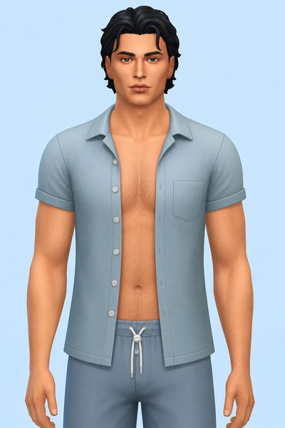 Caio Shirt custom content (CC) for Sims 4 by caiocc