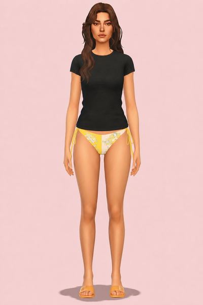 Swimsuit Bottom custom content (CC) for Sims 4 by cool_content_star