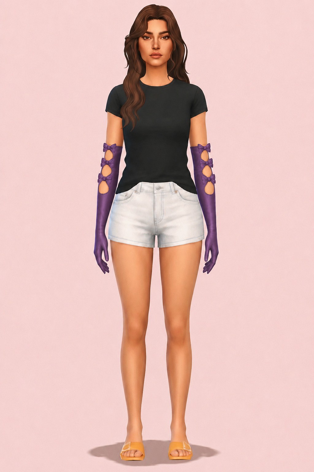 Perfect Night Gloves custom content (CC) for Sims 4 by trillyke