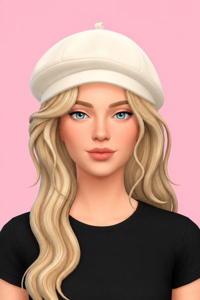 Maresia Hat custom content (CC) for Sims 4 by serenitycc