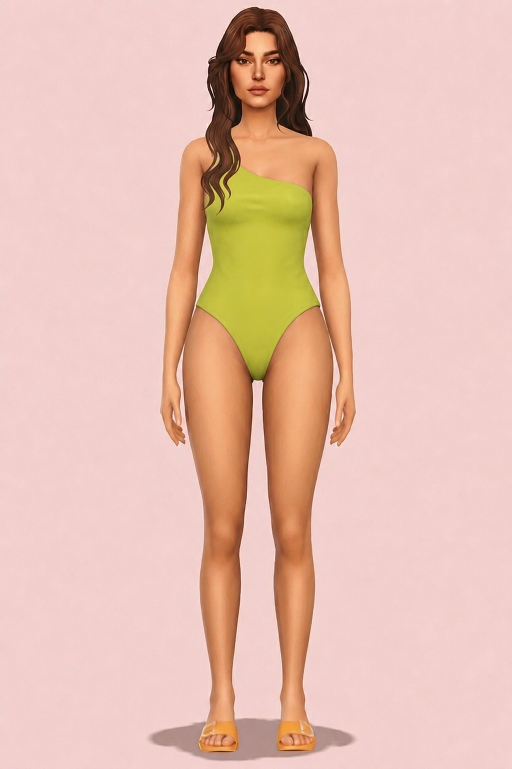 CIARA SWIMSUIT custom content (CC) for Sims 4 by BadddieSims