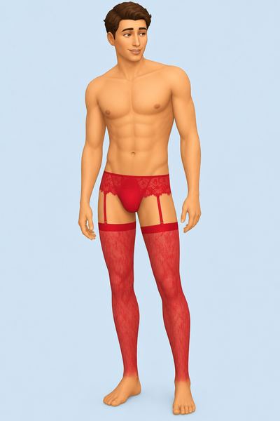 Bad Dreams Male Underwear custom content (CC) for Sims 4 by wistfulcastle