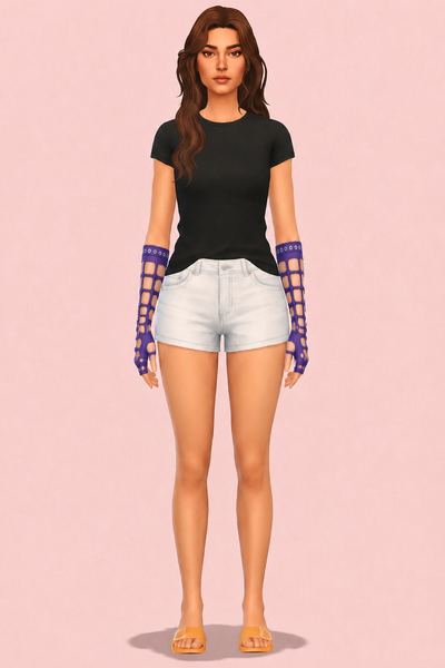 Fate Gloves custom content (CC) for Sims 4 by trillyke