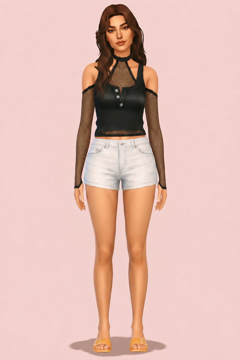 Reset Accessory Top custom content (CC) for Sims 4 by trillyke