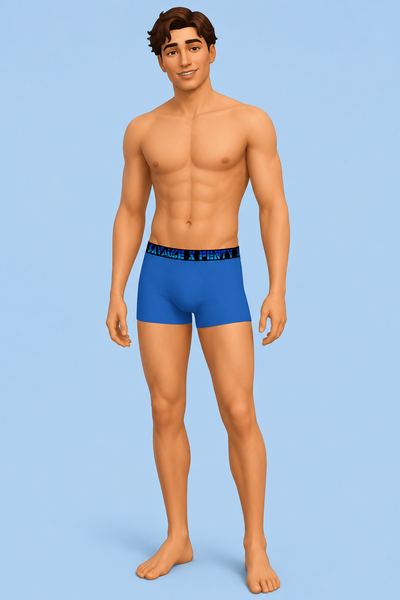 SavageXFenty Boxer Trunks custom content (CC) for Sims 4 by kmcreations