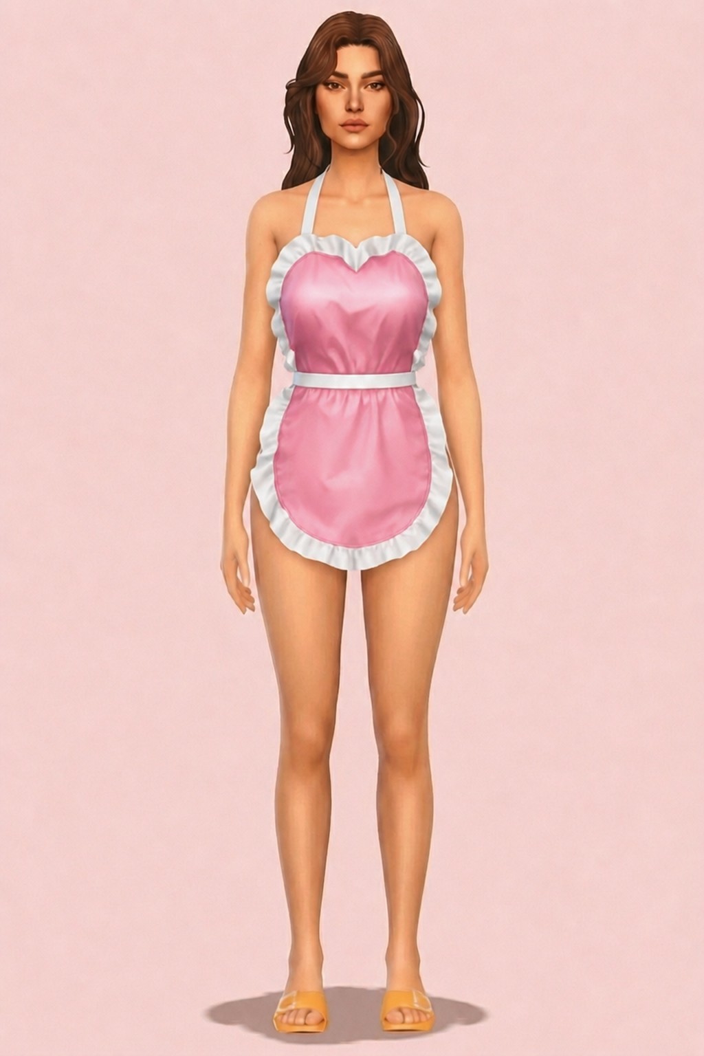 SUGAR | M'lady Apron REMAKE (UPDATED 8/3) custom content (CC) for Sims 4 by SMSims