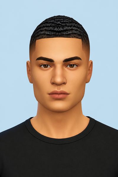 Ricky Wiseman custom content (CC) for Sims 4 by SimsByFiona