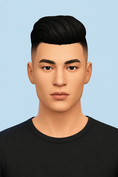 [WWOO] HENRY YOUNG custom content (CC) for Sims 4 by wakawakaongong