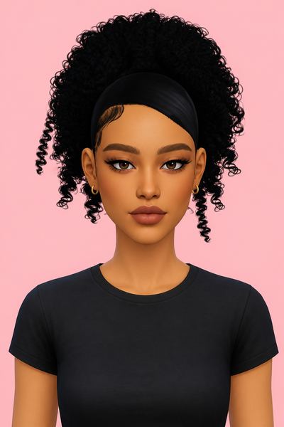 REZA HAIRSTYLE custom content (CC) for Sims 4 by BadddieSims