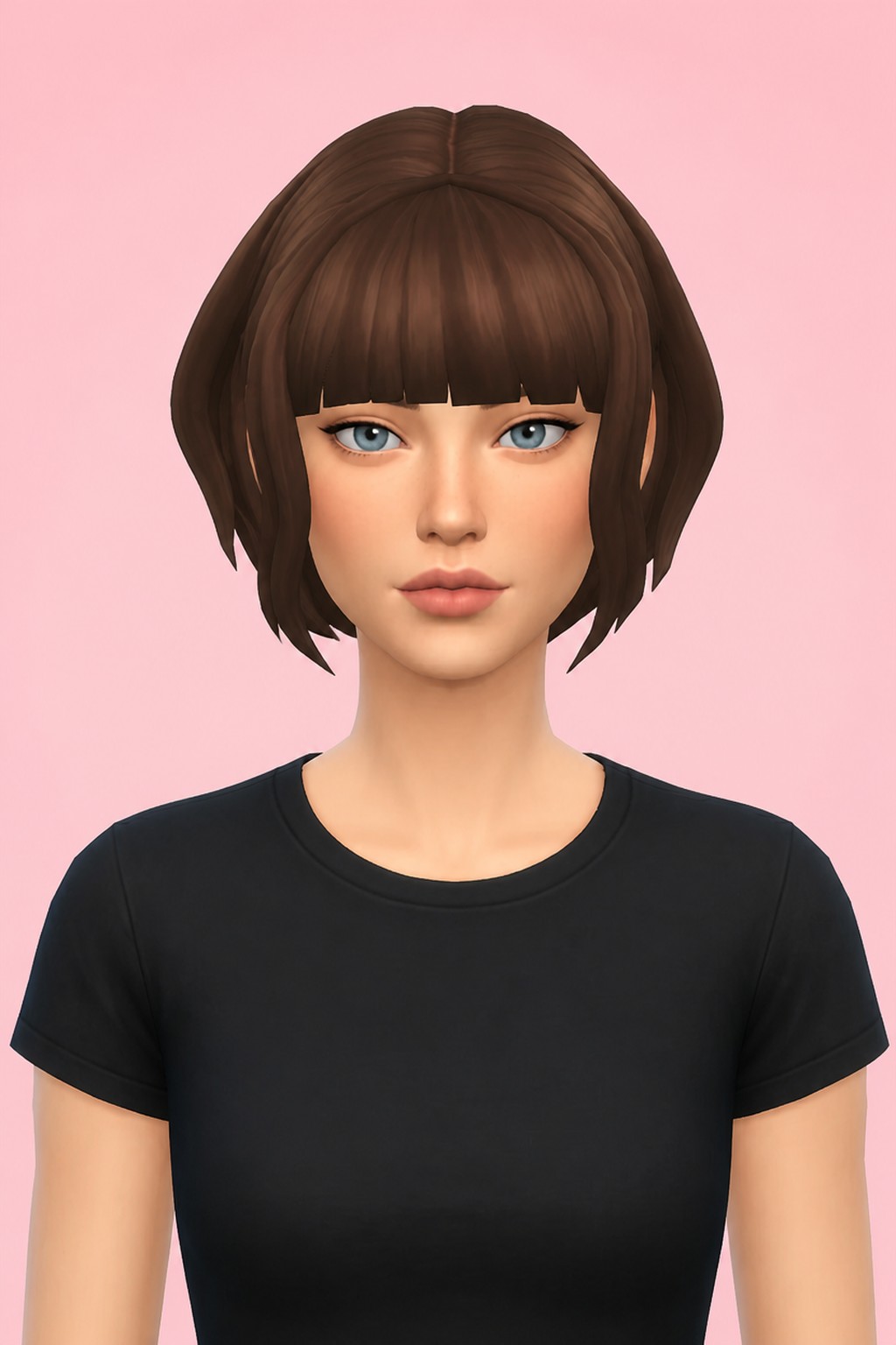 Kara hair custom content (CC) for Sims 4 by simkatu