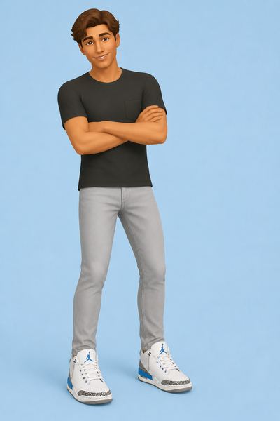 Jordan 3's custom content (CC) for Sims 4 by u16475811