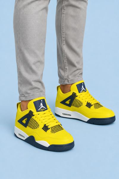 Lightning Jordan 4 Retro custom content (CC) for Sims 4 by u16475811