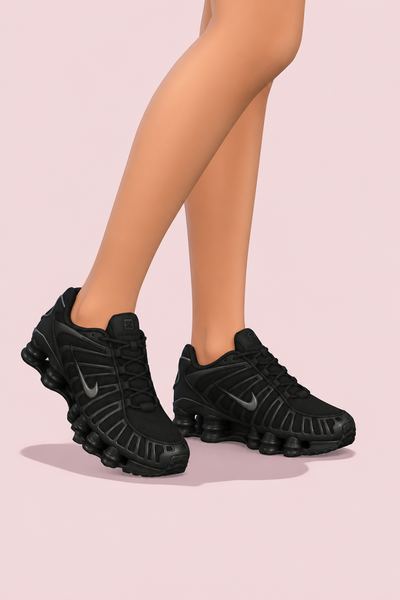 Nike Shox TL Sneakers custom content (CC) for Sims 4 by charonlee