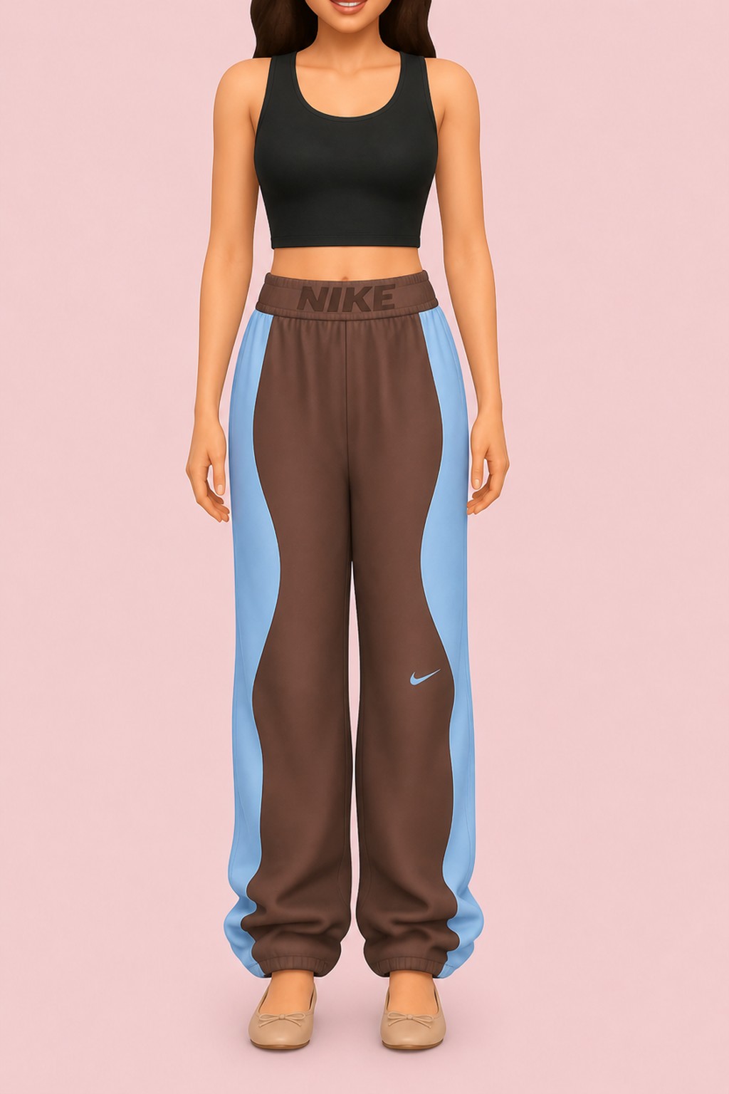 Nike Track Pants custom content (CC) for Sims 4 by u16475811