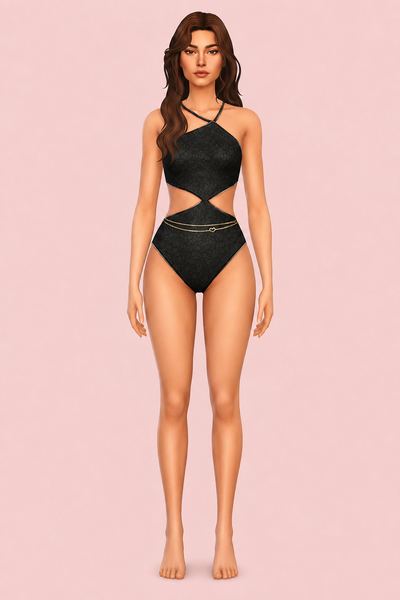 Blue Lemonade Swimsuit