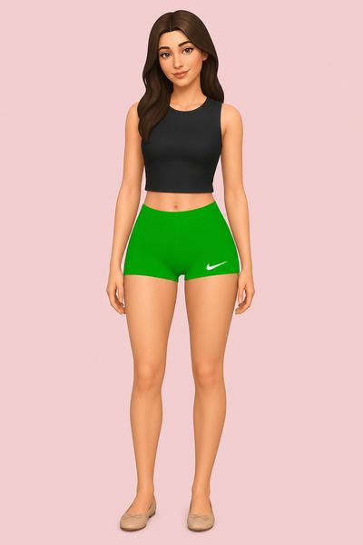 Heatwave Nike Shorts custom content (CC) for Sims 4 by brethabrat