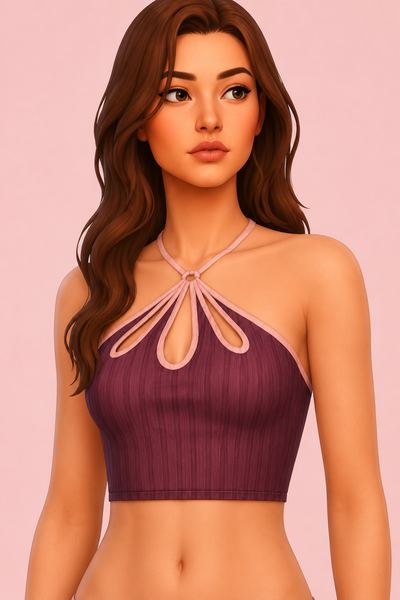 Yogurt Shake Top custom content (CC) for Sims 4 by trillyke