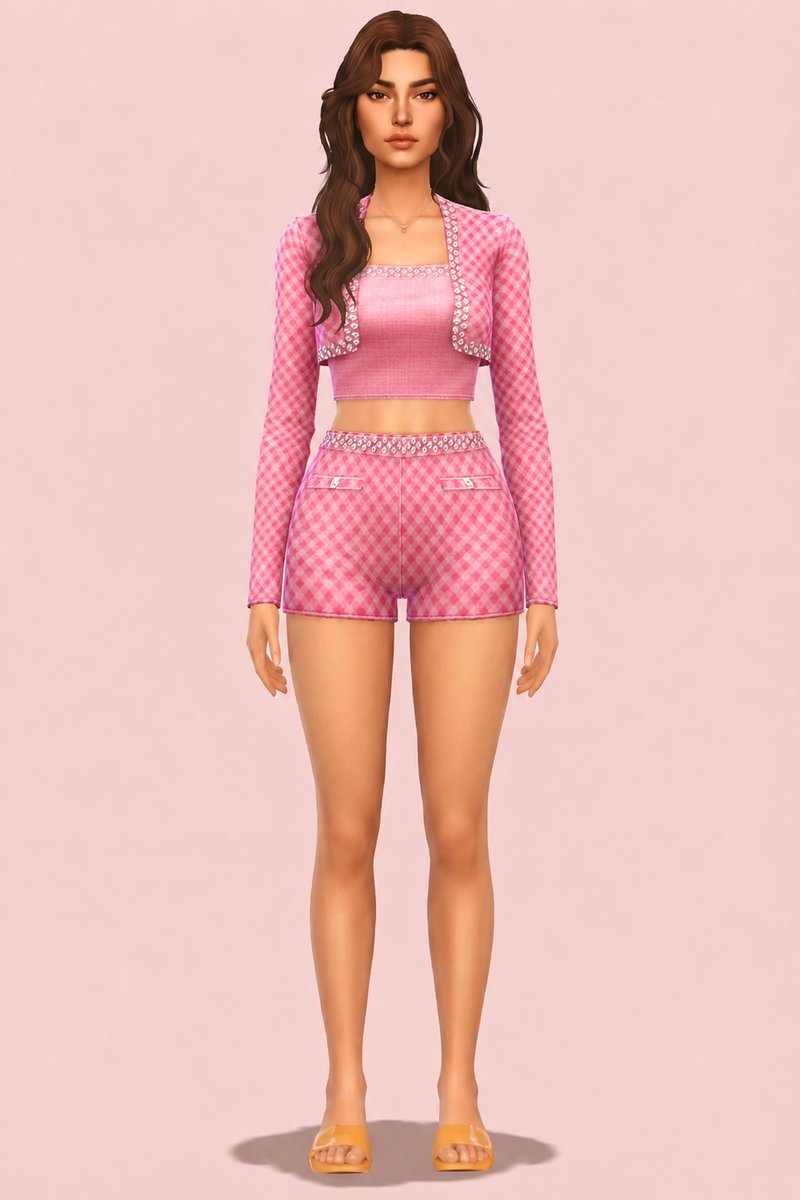 Wallflower Suit custom content (CC) for Sims 4 by trillyke