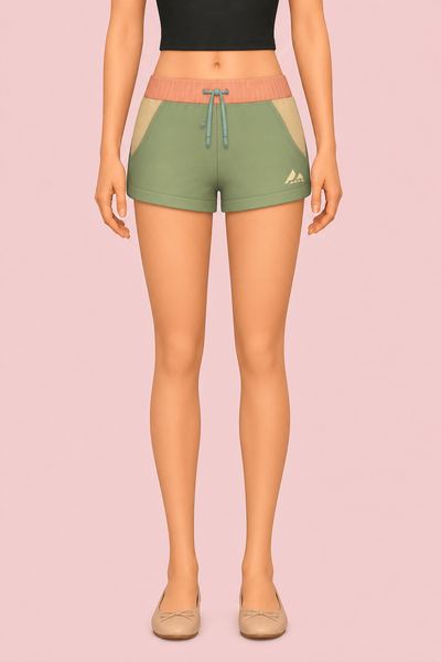 (FFK) Jogger Shorts custom content (CC) for Sims 4 by casteru