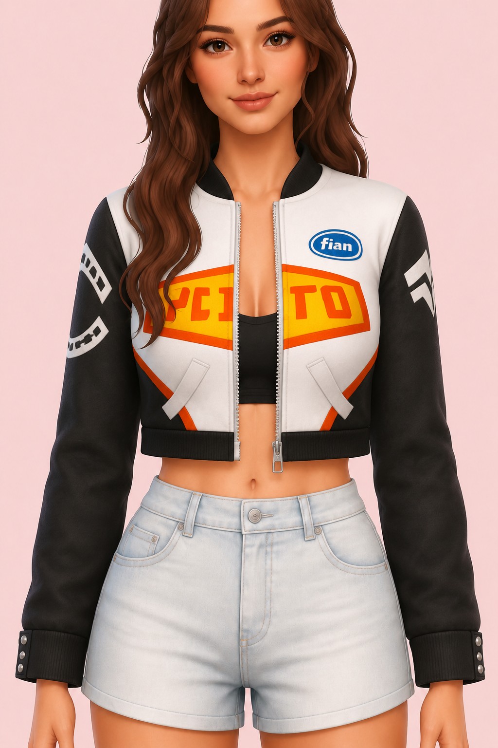 Gambit Cropped Jacket custom content (CC) for Sims 4 by trillyke