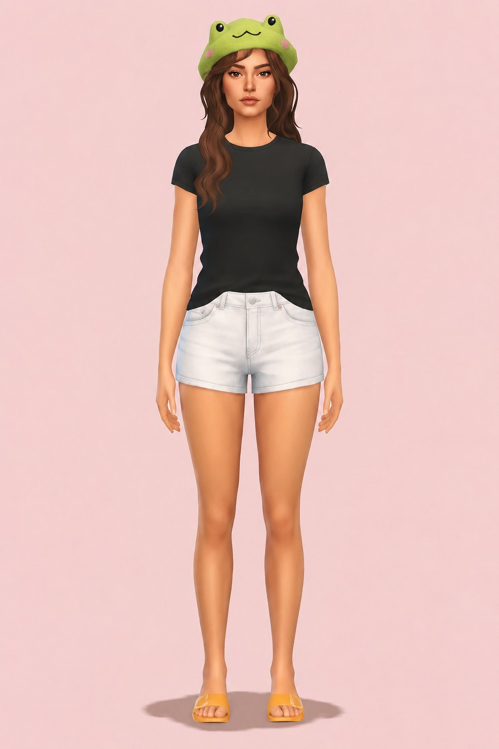 Cherish Beret custom content (CC) for Sims 4 by trillyke