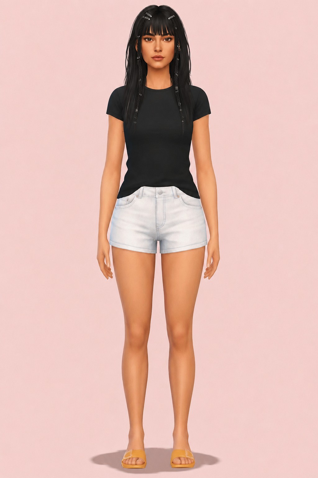 ACC N8 YUKI custom content (CC) for Sims 4 by JINOSIMS