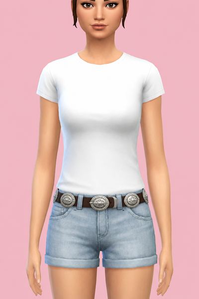vintage style Sims 4 CC — example render