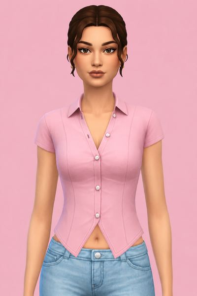 clothing Sims 4 CC — example render