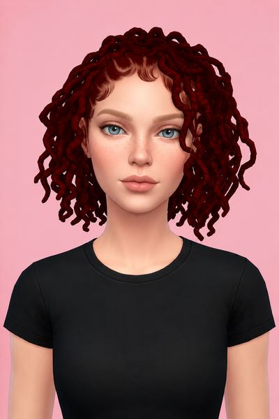Envy Locs 1 custom content (CC) for Sims 4 by EHsims