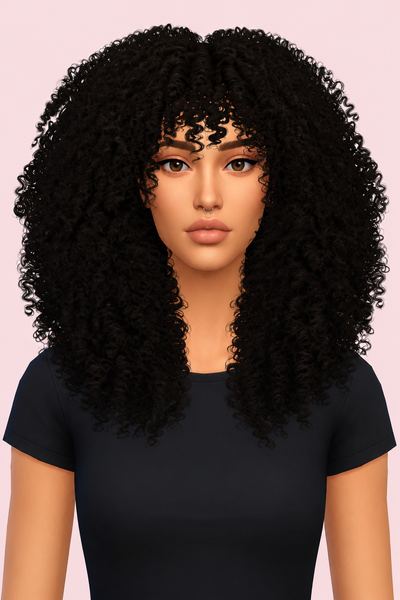 TANI HAIRSTYLE custom content (CC) for Sims 4 by BadddieSims